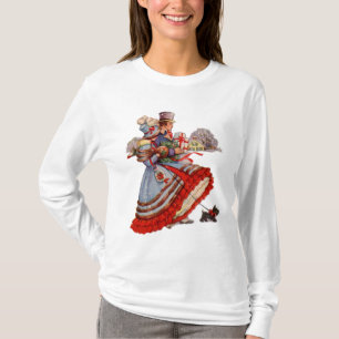 T-shirt Leggings Victorian Holiday