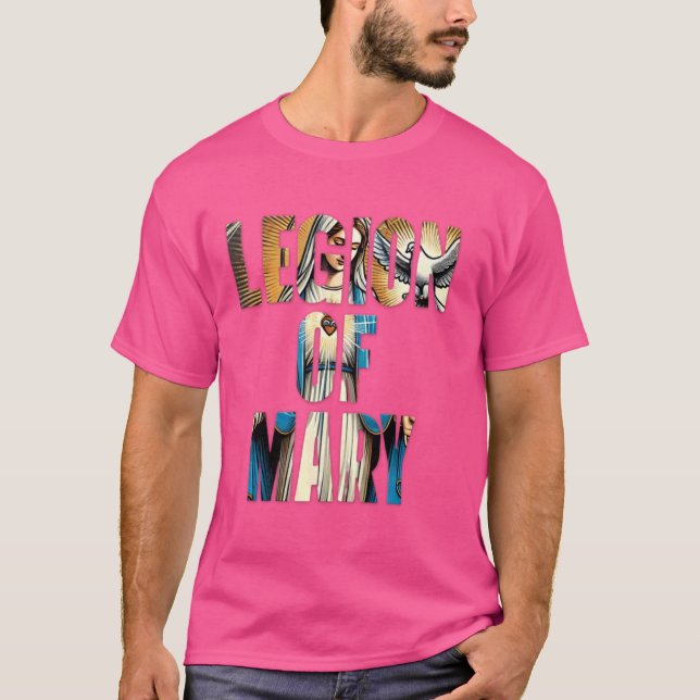 T-shirt Légion De Marie Notre-Dame Catholique (Devant)
