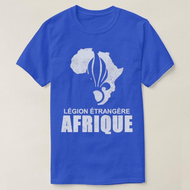 T-shirt Légion étrangère française Etrangere Afrique (Design devant)