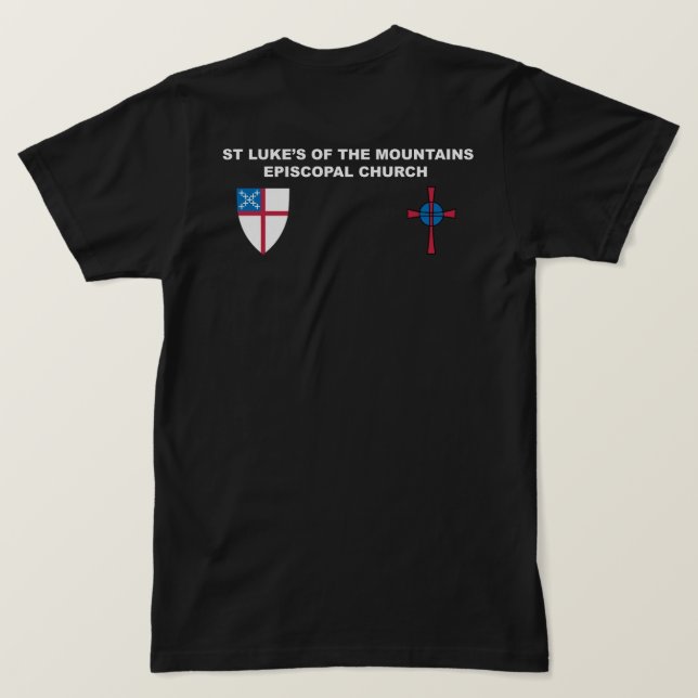 T-shirt L'église de l'amour, la Iglesia del Amor (Design dos)