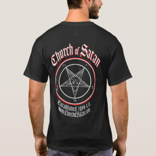 T-shirt L'église de Satan 2 a dégrossi chemise