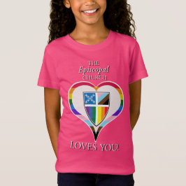 T-Shirt L'Eglise épiscopale vous aime LGBTQ Nouveau design