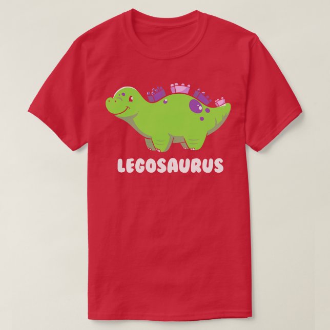 T-shirt Legosaurus Dinosaur Enfants par Tobe Fonseca (Design devant)