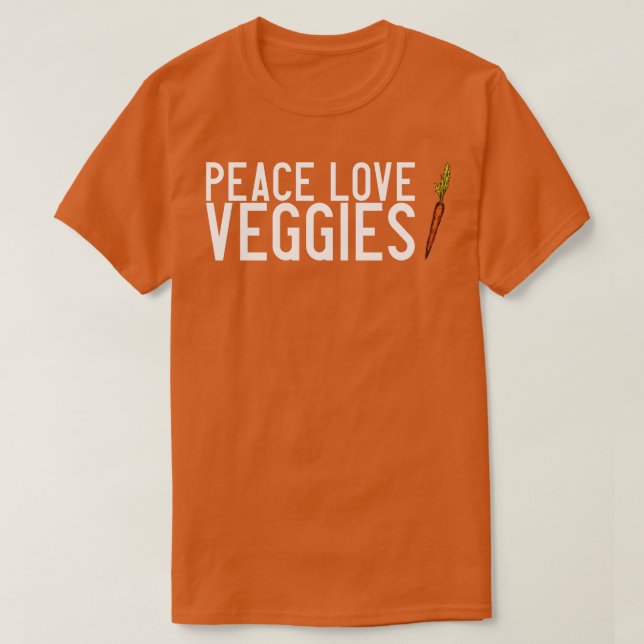 T-shirt Légume végétalien 4 (Design devant)