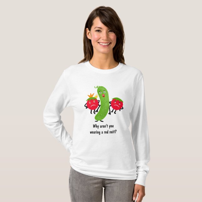 T-shirt Légumes amusants (Devant entier)