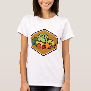 T-shirt Légumes de fruits