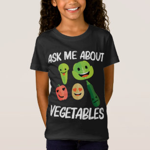 T-Shirt Légumes Drôle Pour Hommes Femmes Fruit Légume Gard