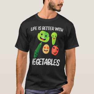 T-shirt Légumes drôles pour hommes femmes Fruit Légumes Ga