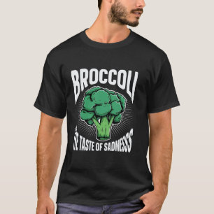 T-shirt Légumes Vegan Brocolli Haineux Pun Amateur de Nour