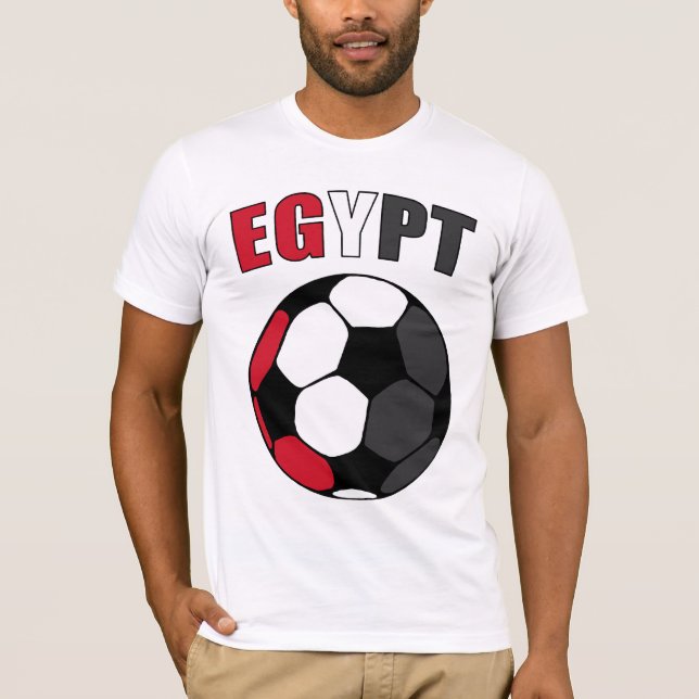 T-shirt L'Egypte Footy (lumière) (Devant)
