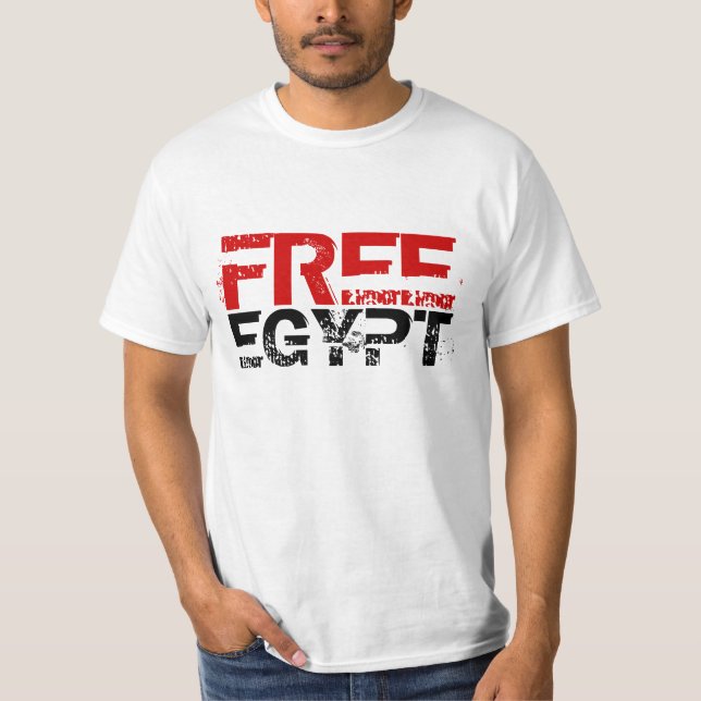T-SHIRT L'EGYPTE LIBRE (Devant)