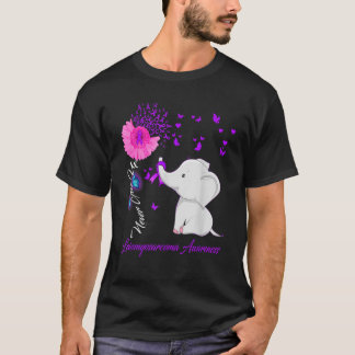 T-shirt Leiomyosarcoma Ruban T Chemise