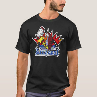 T-SHIRT L'EL PASO BUZZARDS SHIRT ET HOCKEY STICKER