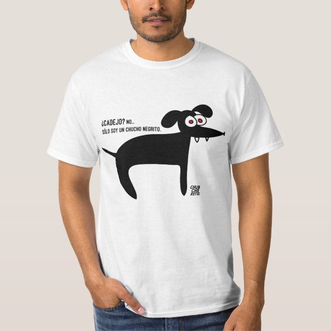 T-shirt L'El Salvador, chemisette cadejo (Devant)