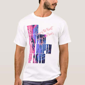T-shirt L'élégance tactile de Lynchland