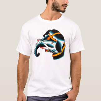 T-shirt L'éléphant Percy arrose la peinture par doux