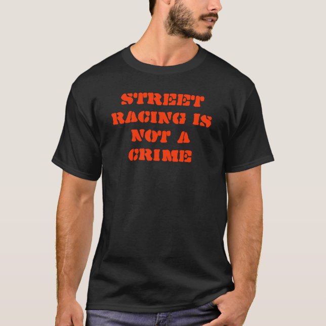 T-SHIRT L'EMBALLAGE DE RUE N'EST PAS UN CRIME (Devant)