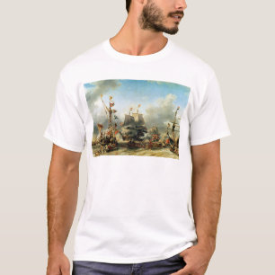 T-shirt L'embarquement de Ruyter et de William de Witt