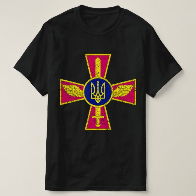 T-SHIRT L'EMBLÉMATIQUE DE LA FORCE AÉRIENNE UKRAINIENNE FO (Design devant)