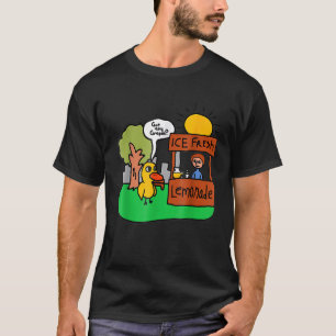 T-shirt Lémérite Fraîche De Glace A Des Raisins Canard