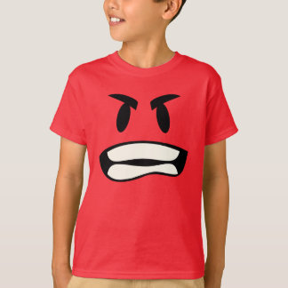 T-shirt l'emoji de rage