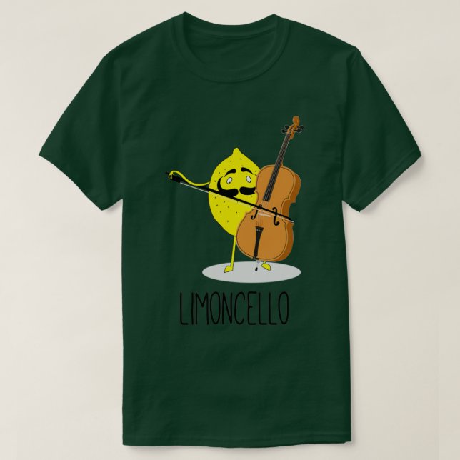 T-shirt Lemon Cello make limoncello (Design devant)