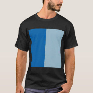 T-shirt Lemonade bleue électrique et ton duo Aquamarine