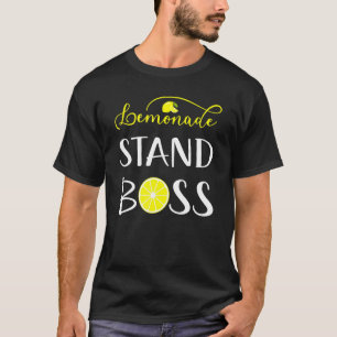T-shirt Lemonade Stand Boss Ceo Lemon Crew Fun Entrepreneu