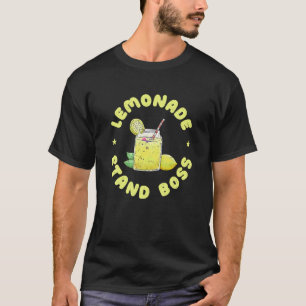 T-shirt Lemonade Stand Boss Enfants Garçons Filles Jus de