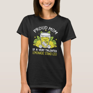 T-shirt Lemonade Stand Business Boss Vendre Lemon Juice Cr