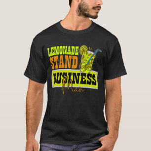 T-shirt Lemonade Stand Commerçant Lemon Juice Business