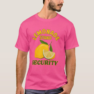 T-shirt Lémonade Stand de sécurité Boss Lemon Juice Lover