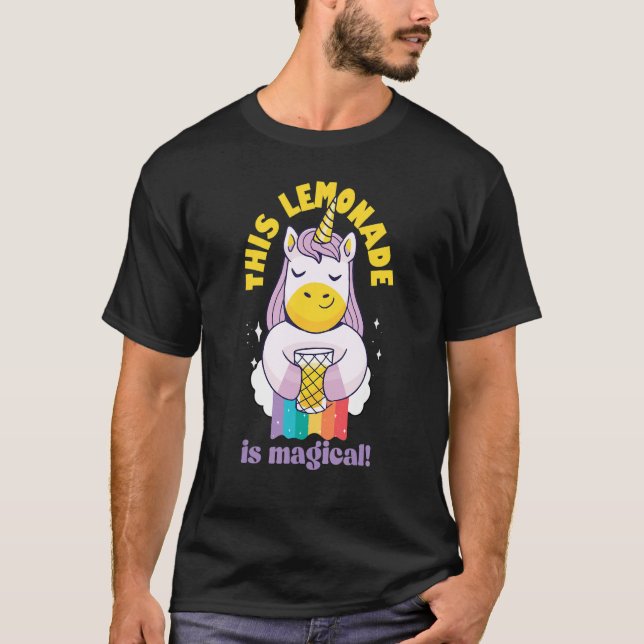 T-shirt Lemonade Stand Est Magique Pour Les Enfants Entrep (Devant)