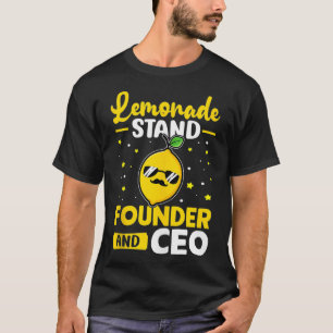 T-shirt Lemonade Stand Fondateur Et PDG