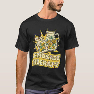T-shirt Lemonade Thérapie Carton Jus de citron Lemonade St