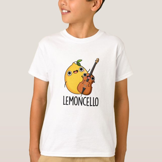 T-shirt Lemoncello Funny Drink Pun (Devant)