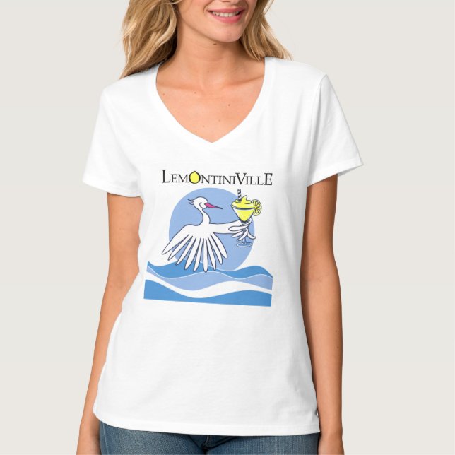 T - Shirt Lemontiniville Beach (Vorderseite)
