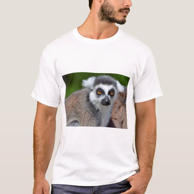 T-shirt Lemur à queue ronde (Devant)