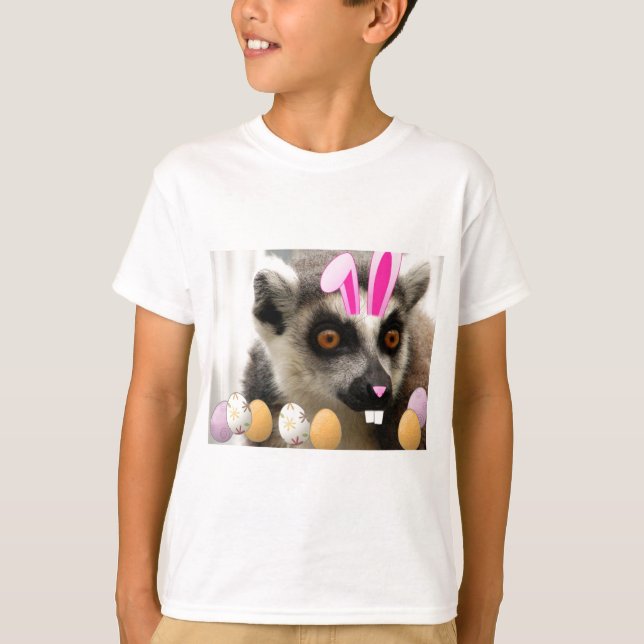 T-shirt Lemur Easter (Devant)