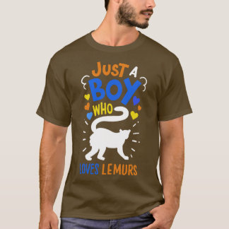 T-shirt Lemur Lemur Lover