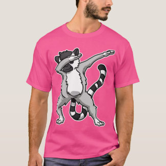 T-shirt Lémurien drôle qui fait le dab Danse cool Amoureux