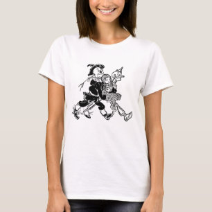 T-shirt L'Enchanteresse Vintage Oz Dorothy dormant avec de