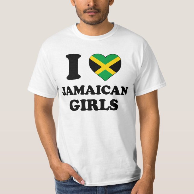 T-shirt L'Enfant de Jamaican Girls (Devant)