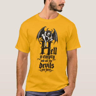 T-shirt L'enfer est vide