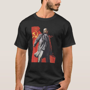 T-shirt Lénine Forever Union soviétique URSS Russie Retro 