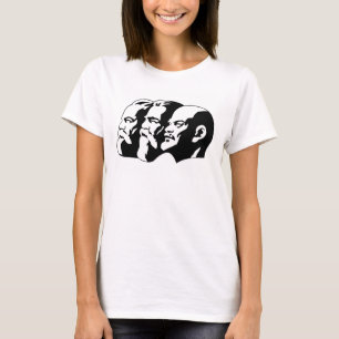 T-shirt Lénine, Marx, Engels, Union soviétique, Communisme