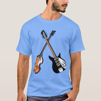 T-shirt Lennon McCartney family retro