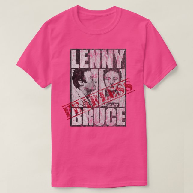 T-shirt Lenny Bruce Fearless (Design devant)