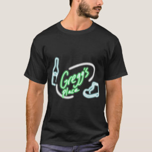 T-shirt L'enseigne néon The Mighty Boosh Old Gregg's Place
