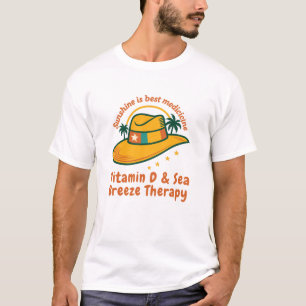 T-shirt L'ensoleillement est la meilleure médecine Vitam